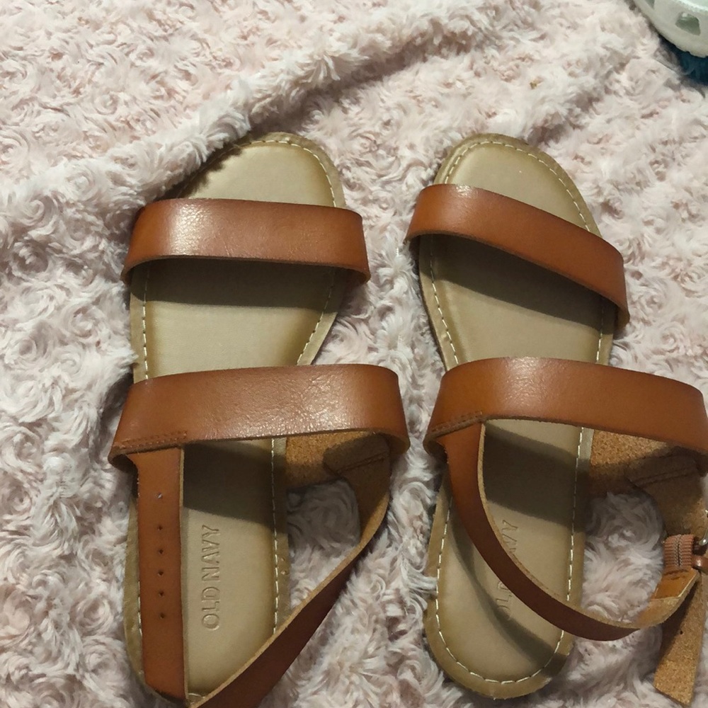 Brown sandals